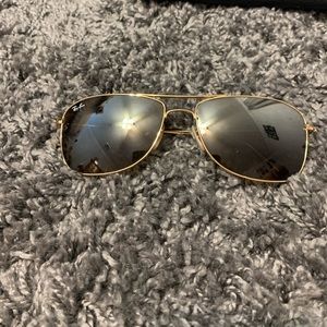 Gold Rayban Aviators